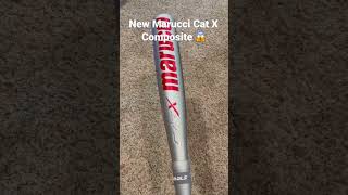 Just opened the new Marucci Cat X Composite marucci catx baseball [upl. by Kajdan]