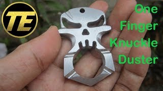 Making a One Finger Knuckle Duster [upl. by Nadeen]