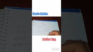 Basic Maths rules  Maths King  Dhana [upl. by Yalahs]