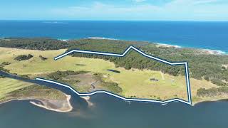 Tilba Lake Farm Mystery Bay 80 Lamont Young DriveJohn MurrayWhale Coast Realty Narooma [upl. by Etteluap]