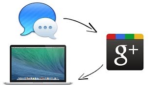 How To Send Google Messages From Messages On OS X [upl. by Ecnedurp]