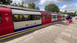 London Undeground Jubilee Line Journey Kilburn  Wembley Park [upl. by Ynttirb]