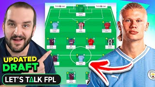 MY UPDATED FPL DRAFT  Fantasy Premier League Tips 202425 [upl. by Atillertse145]