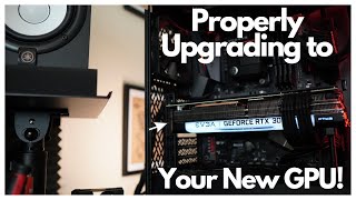 The PROPER Steps to Installing  Upgrading to your NEW Graphics card DDU Tutorial [upl. by Hcurob99]