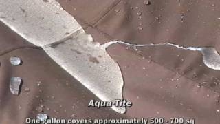 AquaTite Water amp Stain Repellent for Fabric [upl. by Ahsac876]