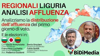 Regionali Liguria lanalisi dellaffluenza Con Bulgaria Giappone Lituania [upl. by Rehpotsihc]