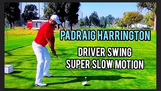 Padraig Harrington Driver Swing in Super Slow Motion [upl. by Eeram]