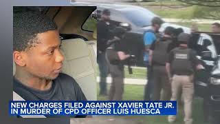 New charges for suspect in murder of CPD Officer Huesca [upl. by Asilet]