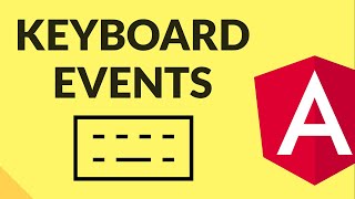 KEYBOARD EVENTS IN ANGULAR [upl. by Aliekahs493]