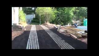 Inspired Installation of Drivable Grass Pavers Mats Permeable [upl. by Annahsar]