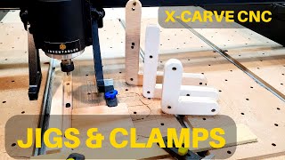 Making Brackets amp Jigs for Inventables XCarve CNC Machine [upl. by Marti67]