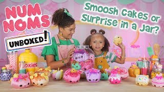 UNBOXED  Num Noms  Season 3 Episode 6 Smooshcakes or Surprise in a Jar [upl. by Colvert63]