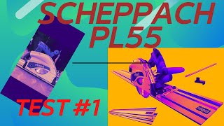 Scie plongeante Scheppach PL55 [upl. by Zane]