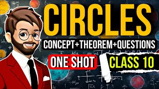 Circles class 10  Maths Chapter 10  circles class 10 one shot [upl. by Pren449]