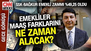 SSKBAĞKUR Emeklisinin Zam Oranı I25 Oldu Peki Emekliler Maaş Farklarını Ne Zaman Alacak [upl. by Langan67]