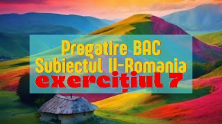 Pregatire pentru bac la geografie Subiectul II RomaniaExercitiul 7 [upl. by Nayek962]