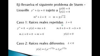 Problemas de Sturm Liouville [upl. by Morgen]