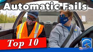 Top 10 Reasons Automatic Fail Driving Test [upl. by Ahseile]