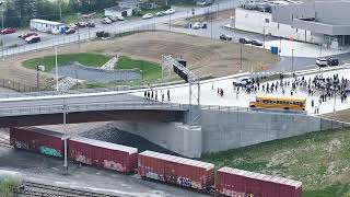 Ribbon Cutting Ceremony  New Madawaska POE and New Madawaska  Edmundston International Bridge [upl. by Diannne]