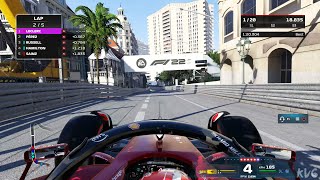 F1 22  Circuit de Monaco  Monaco Monaco Grand Prix  Gameplay PS5 UHD 4K60FPS [upl. by Saeger]