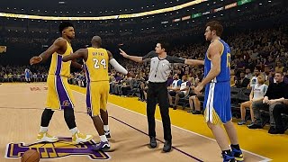 NBA 2K15 MyCareer  Kobe Stops Fight [upl. by Mel]