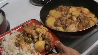 pollo guisado con coliflor [upl. by Atteyek]