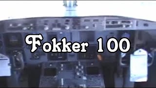 Fokker 100 Cockpit in detail [upl. by Tessa]