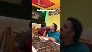 That Irritating waiter🙄😡 Part2🔥waiter restaurant staff irritate awkward comedy vines funny [upl. by Rowland55]