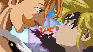 Meliodas vs Escanor FAN ANIMATION [upl. by Calabresi]