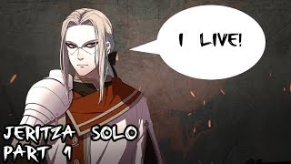 Fire Emblem Three Houses  Jeritza Solo Part 1 Maddening  Crimson Flower  New Game [upl. by Yznel]