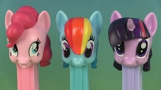 PEZ My Little Pony Distributeurs Bonbons PEZ Dispensers Candy [upl. by Neelie655]