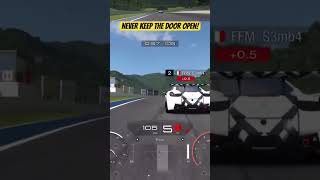 Gran Turismo 7 NEVER keep the door open gt7 granturismo simracing [upl. by Ehctav125]