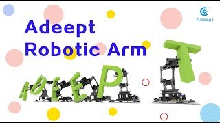 Adeept New Arduinobased Robotic Arm Kit is Coming Soon [upl. by Acisey899]