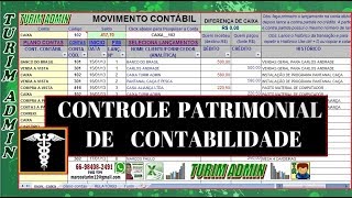 PLANILHA CONTROLE CONTABILIDADE PATRIMONIAL LUCRO REAL PLANO DE CONTAS R 10000 [upl. by Dogs108]