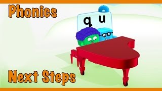 Meet The Alphablocks  quotQUquot Play The Piano And Sing Orange Level Step 7 [upl. by Cerys]