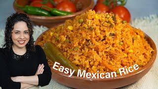 HOW TO make traditional MEXICAN RICE  MexicanSpanish rice recipe  Villa Cocina [upl. by Joacima]