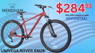 Univega Rover RM29 Mountain Bike  28499 from Mendham Bikes [upl. by Reuven914]