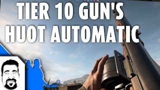 Battlefield 1 Tier 10 Guns  The Hout Automatic LMG Support Class [upl. by Eadwine]