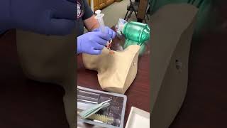 Quick Trach Cricothyrotomy Kit [upl. by Ihsorih]