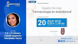 Sesión OnLine quotFarmacología en endodonciaquot [upl. by Darrelle]