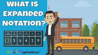 What is Expanded Notation in Math Using Place Value  Part 3 steamspirations steamspiration [upl. by Irek]