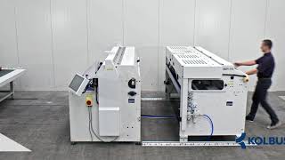 KOLBUS Autobox AB300  Introduction to boxmaker and modules [upl. by Thorpe]