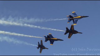 2023 Barksdale AFB Air Show  US Navy Blue Angels [upl. by Syhr]