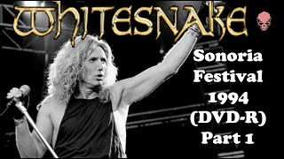 Whitesnake  Love Aint No Stranger in Italy  Sonoria Festival Milan 1994 DVDR  Part 1 [upl. by Egide250]