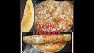 Kadapa Karam Dosa recipe  Kara Dosa  karam dosaabout Kadapachutney for tiffins Adhbhutaha [upl. by Nnoryt255]