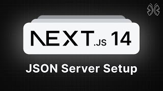 Nextjs 14 Tutorial  65  JSON Server Setup [upl. by Anaxor]