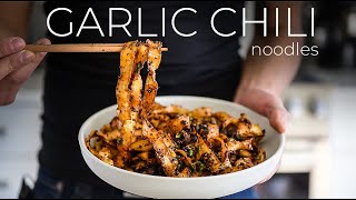 SPICE UP YOUR WEEKLY MENU with this crazy delish Garlic Chili Noodles Recipe [upl. by Suez569]