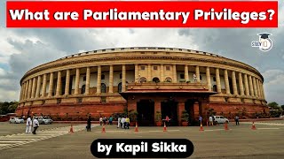 What are Parliamentary Privileges Are legislatures misusing immunity Polity Haryana Judicial Exam [upl. by Threlkeld]