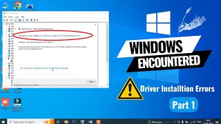 Avoid This Common Windows Driver Install Mistake Part 1 [upl. by Nelyk]