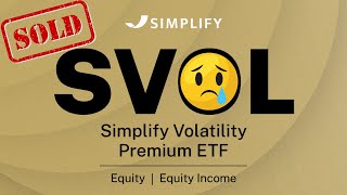 SVOL Lowers DividendBad Sign [upl. by Neeroc765]